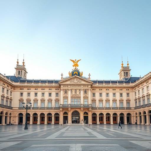 Palacio Real de Madrid y la Plaza de Oriente